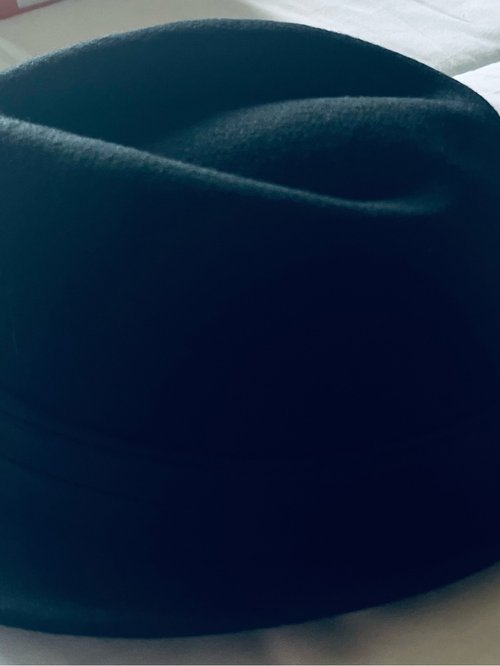 Black Classic Wool Fedora Hat - woman’s Accessories